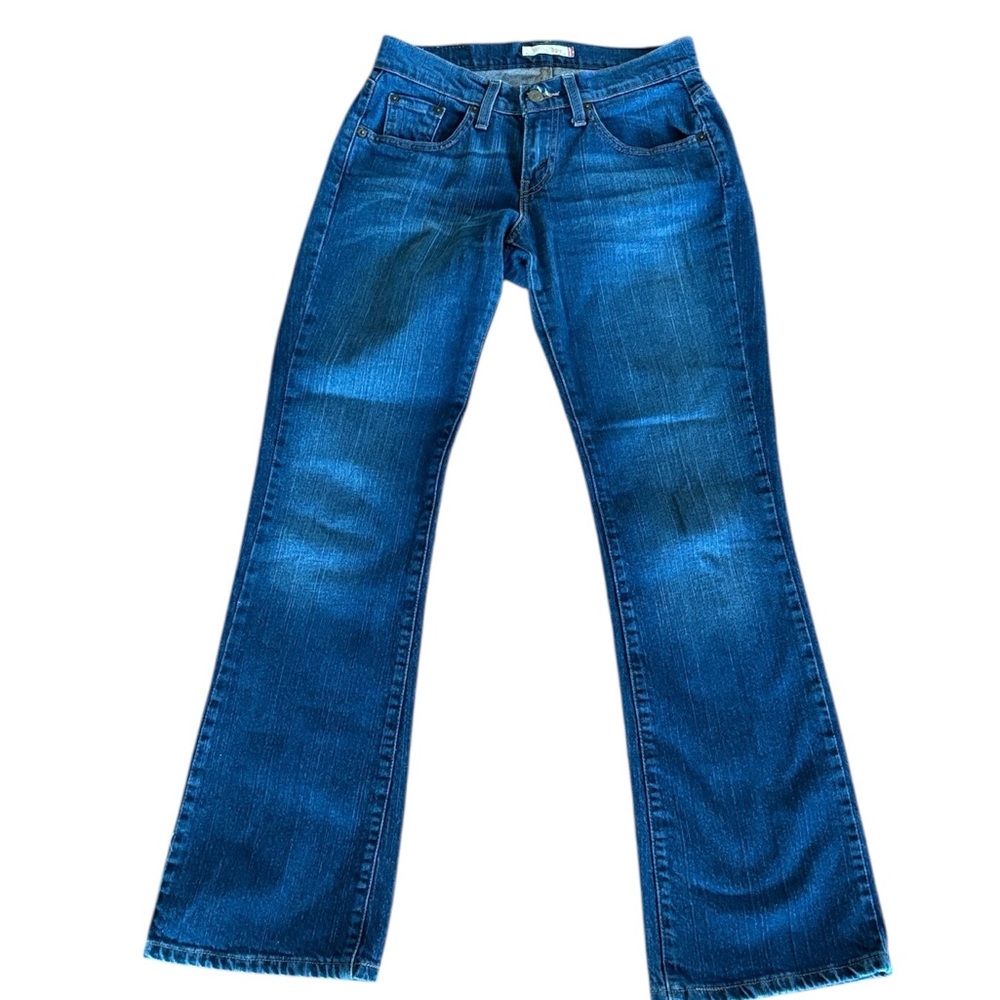 Levi's 529 Curvy‎ Bootcut Blue Jeans Size 4